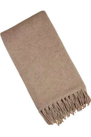 Khaite Tilbehør, Dame, , ONE SIZE, Kashmir Nøgen Frynset Tørklæde