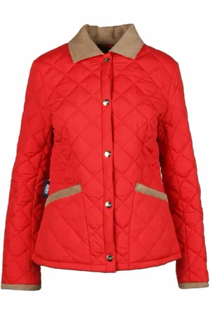 HUSKY Jakke, Dame, Rød, 3XL, Uld, Polyester Jakke - Stilfuldt Model