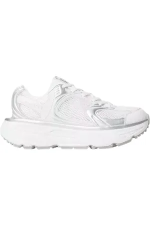 Twin-Set Sko, Dame, Hvid, 38 EU, Hvide Sneakers Løb I Tessuto