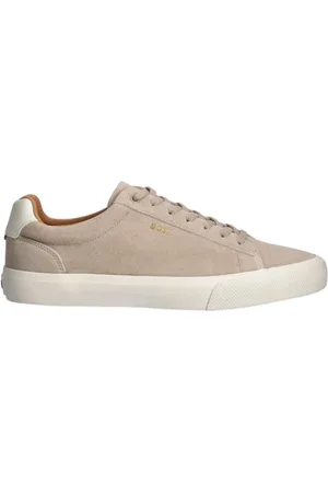 HUGO BOSS Sko, Herre, , 41 EU, Suede, Suede Low-top Sneakers