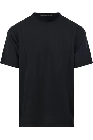 DEPARTMENT FIVE Top, Herre, Sort, S, Bomuld, Sort WAV T-shirt med bølger