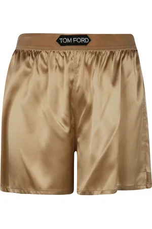 Tom Ford Shorts, Dame, , S, Uld, Stilfulde Kvinders Vævede Shorts