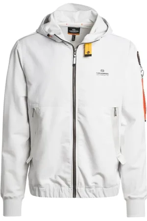 Parajumpers Sweathshirts & Hoodies, Herre, Grå, XL, Bomuld, Hættetrøje i strækbomuld med nylonindsatser