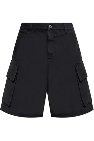 J.W.Anderson Shorts, Herre, Sort, L, Denim, Cargo Denim Shorts