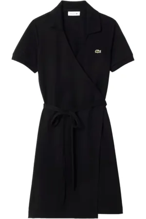 Lacoste Kjole, Dame, Sort, S, Uld, Moderne Kjoler til Kvinder