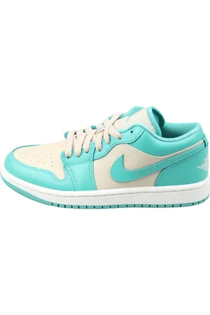 Jordan Sko, Dame, Grøn, 36 EU, Læder, Low Top Sneakers