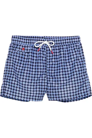 Kiton Badetøj, Herre, Blå, L, Polyester, Badebukser