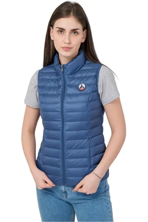 Jott Jakke, Dame, Blå, S, Uld, Dame Down Vest Ps23Wdow04-140