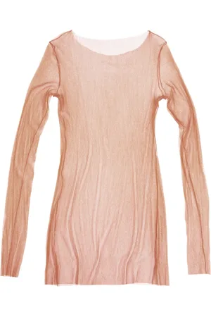 Cortana Top, Dame, Brun, L, Tyl, t de tul, top kobber