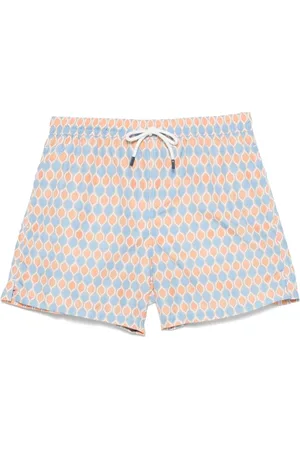 FEDELI Badetøj, Herre, , M, Polyester, Polyester Badeshorts med Elastisk Bælte