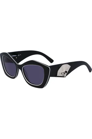 Karl Lagerfeld Tilbehør, Dame, Sort, 52 MM, Solbriller