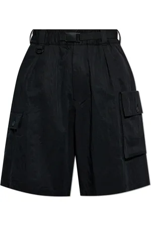 Y-3 Shorts, Herre, Sort, L, Twill Asymmetriske Cargo Shorts