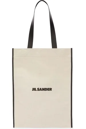 Jil Sander Taske, Herre, , ONE SIZE, Bomuld, Minimalistisk Canvas Shopper Taske