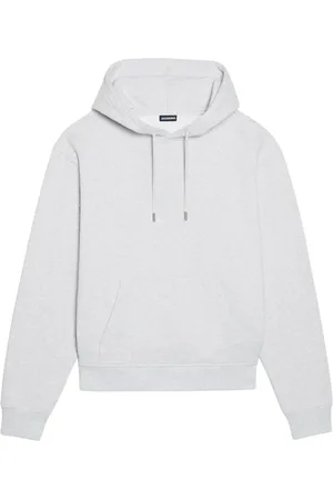 Jacquemus Sweathshirts & Hoodies, Herre, Grå, L, Bomuld, Grå Hættetrøje