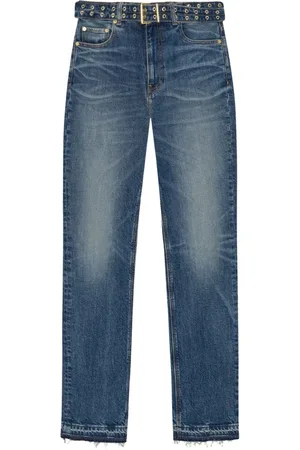Ganni Jeans, Dame, Blå, W29, Bomuld, Vintage Stil Dame Jeans Blå