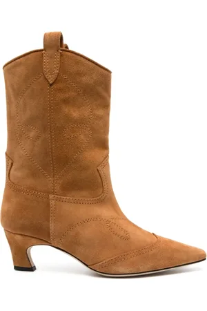 ERMANNO SCERVINO Sko, Dame, Brun, 39 EU, Uld, Elegante Ankelstøvler til Kvinder