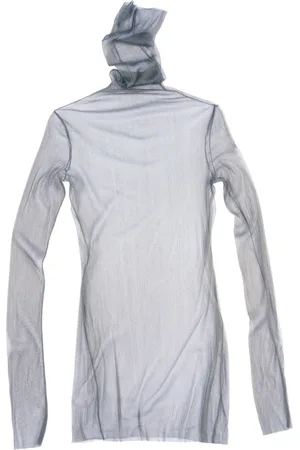 Cortana Top, Dame, Grå, M, Tyl, tyl svane, mørkegrå top