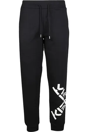 Kenzo Bukser, Dame, Sort, S, Uld, Stilfulde Sweatpants