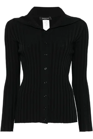 Fabiana Filippi Strik, Dame, Sort, M, Uld, Elegant Strik til Kvinder