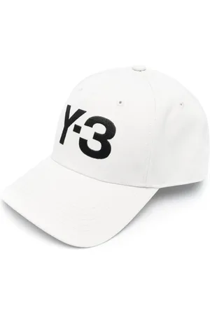 Y-3 Tilbehør, Herre, Hvid, ONE SIZE, Bomuld, Logo Cap