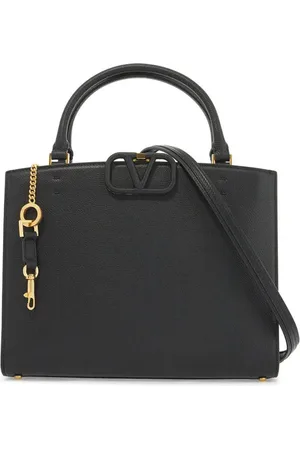 VALENTINO GARAVANI Taske, Dame, Sort, ONE SIZE, Uld, Stilfuld Tote Taske