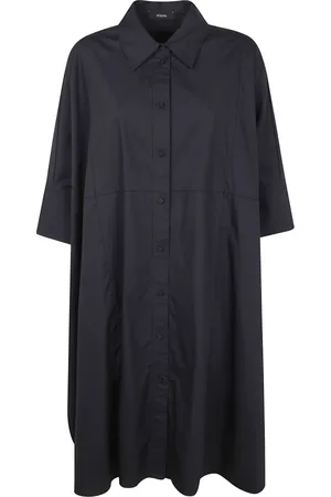 Joseph Kjole, Dame, Blå, 2XS, Poplin Kjole