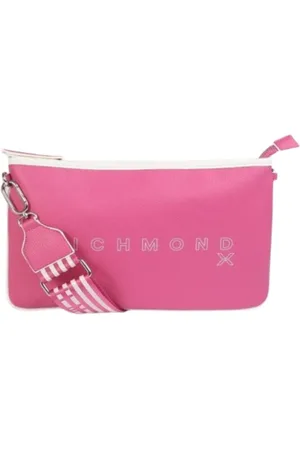 John Richmond Taske, Dame, Lilla, ONE SIZE, Uld, Stilfuld skuldertaske