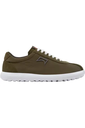 Camper Sko, Herre, Grøn, 40 EU, Grøn Afslappet Tekstil Sneakers