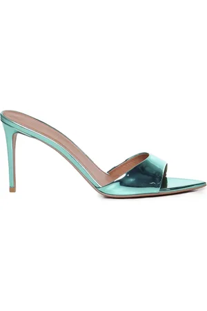 Giuliano Galiano Sko, Dame, Grøn, 36 EU, Læder, Grøn Metallic Læder Sandaler
