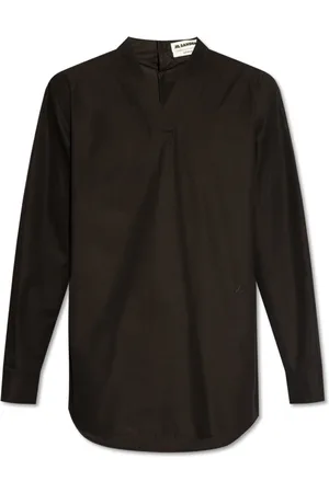 Jil Sander Skjorte, Herre, Sort, M, Bomuld, Saturday PM Shirt