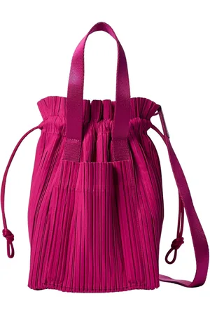 Issey Miyake Taske, Dame, Lyserød, ONE SIZE, Polyester, Plisseret Håndtaske