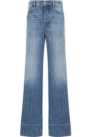 Bottega Veneta Jeans, Dame, Blå, 4XS, Denim, Klassiske Denim Jeans til Mænd