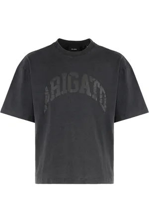 Axel Arigato Top, Herre, Grå, XL, Bomuld, Bomuld Crew-neck T-shirt