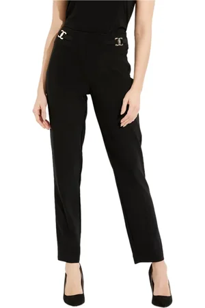Joseph Ribkoff Bukser, Dame, Sort, L, Slim-fit Bukser