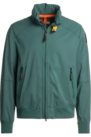 Parajumpers Jakke, Herre, Grøn, M, Uld, Matte-Finish Hooded Bomber Jakke