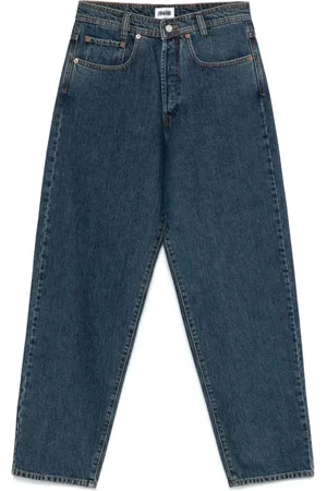 MAGLIANO Jeans, Herre, Blå, XL, Indigo Blå Knapp Fly Jeans