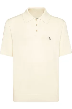 BILLIONAIRE Top, Herre, Hvid, 3XL, Striktrøje Sort