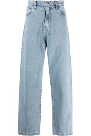 Carhartt Jeans, Herre, Blå, W29, Bomuld, Straight Jeans
