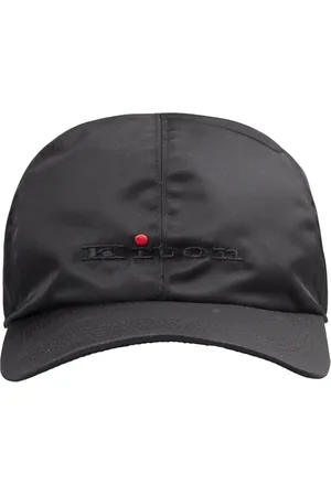 Kiton Tilbehør, Herre, Sort, ONE SIZE, Bomuld, Cap