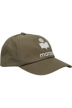 Isabel Marant Tilbehør, Herre, Grøn, 59 CM, Bomuld, Tyron Cap