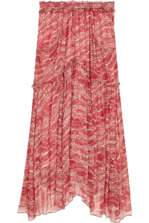 Isabel Marant Nederdel, Dame, Rød, XS, Veronique Nederdel