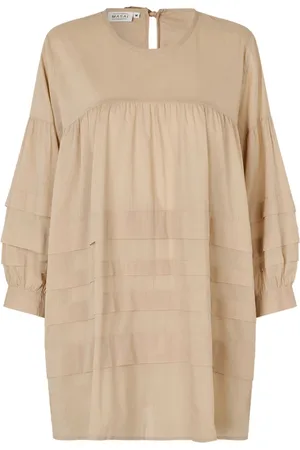 Masai Bluser & Skjorter, Dame, , XL, Tyl, Elegant Safari Style Tunika