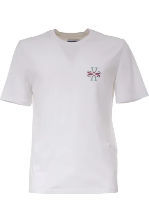 Jacob Cohen Top, Herre, Hvid, M, Bomuld, Retro Bomulds T-Shirt