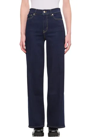 Frame Jeans, Dame, Blå, W28, Denim, Blå Denim Jeans Klassisk Stil