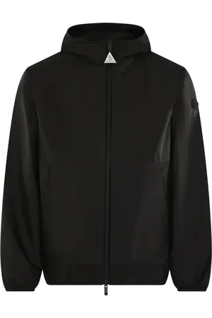 Moncler Jakke, Herre, Sort, 2XL, Uld, Stilfuld Granier Jakke til Mænd