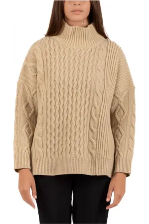 Max Mara Strik, Dame, , S, Kortærmet Rullekrave Strik