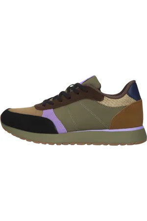 Woden Sko, Dame, Flerfarvet, 39 EU, Elegante Multi-Color Low Top Sneakers