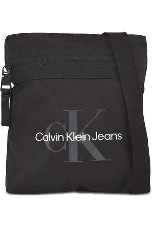Calvin Klein Taske, Herre, Sort, ONE SIZE, Polyester, Sort Polyester Lynlås Taske