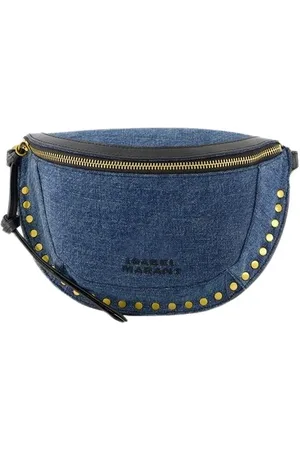 Isabel Marant Taske, Dame, Blå, ONE SIZE, Bomuld, Mørkeblå Bomuld Crossbody Taske