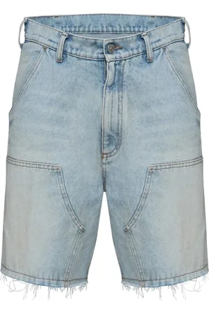 Maison Margiela Shorts, Herre, Blå, W30, Denim, Lysblå Denim Shorts med Lommer